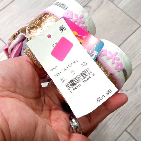 (S-3509)  S Sport by Skechers   Julienna Light-Up Sneakers Sz 7 - Picture 6 of 9